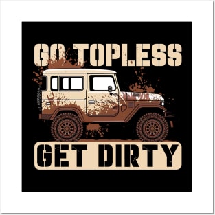 Get Dirty Jeep Offroad Posters and Art